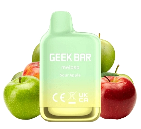 GEEK BAR Meloso Mini 600 Puffs Vape - Sour Apple: A Zesty Vaping Adventure in Australia&rsquo;s 2025 Market